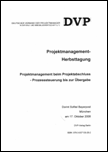 Projektmanagenent: benchmarks for business